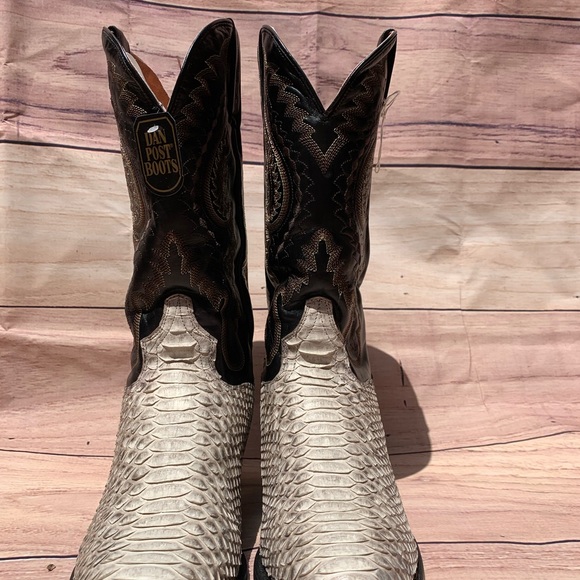 Dan Post Men's Omaha Python Western Boots - Picture 9 of 10